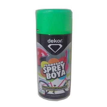 Dekor Yeşil Floresan 400 ml Sprey Boya