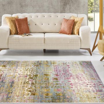 Dekoreko 1895 İnci Dijital Saçaksız 80x120 cm Halı