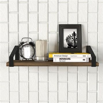 Dekorister Ceviz Artigo Duvar Rafı