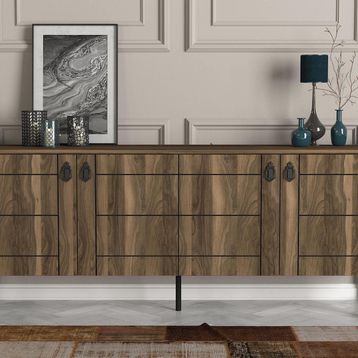 Dekorister Exclusive Lost Ceviz Konsol