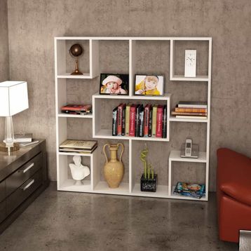 Dekorister Optimist Beyaz Kitaplık