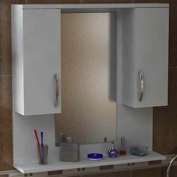 Dekorister Tiger Aynalı Banyo Dolabı