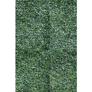 Dekorsende 40x60 cm Çim Plaka Şimşir Yapay Bitki