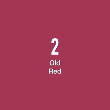 Del Rey 5789591 Twin Marker R2 Old Red Keçe Uçlu Kalem