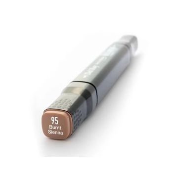 Del Rey 5789712 Twin Marker BR95 Burnt Sienna Keçe Uçlu Kalem