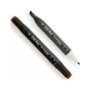 Del Rey 5789718 Twin Marker BR92 Chocolate Keçe Uçlu Kalem