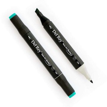 Del Rey BG61 Peacock Green Twin Marker
