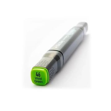 Del Rey Twin Marker G46 Vivid Green Keçe Uçlu Kalem