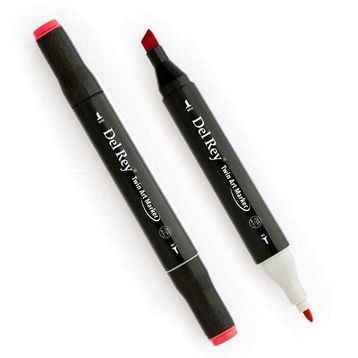 Del Rey Twin Marker R4 Vivid Red v