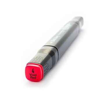 Del Rey Twin Marker R4 Vivid Red v