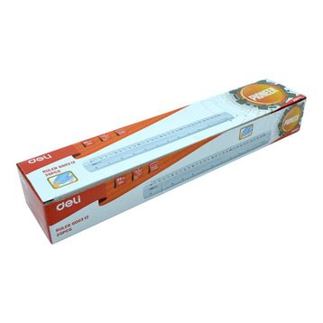 Deli G00312 30 cm Şeffaf Cetvel