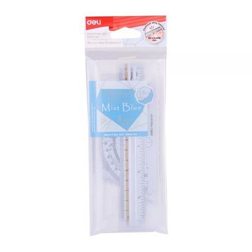 Deli G02404 4'lü 15 cm Cetvel Seti