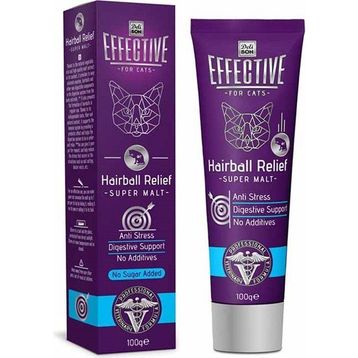 Delibon 100 gr Effective Hairball Tüy Yumağı Önleyici Kedi Malt Macunu