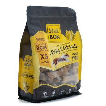 Delibon 7 cm Xs Boy 50'li Naturel Torba Deri Pres Kemik