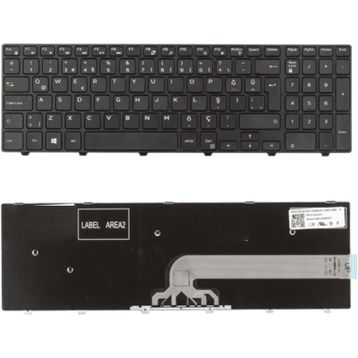 Dell 15-3000 3542 3543 3550 Notebook Klavyesi