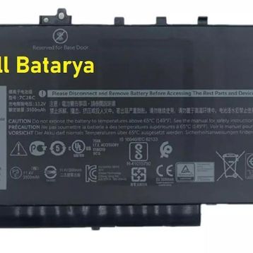 Dell 1W2Y2 01W2Y2 Notebook Batarya