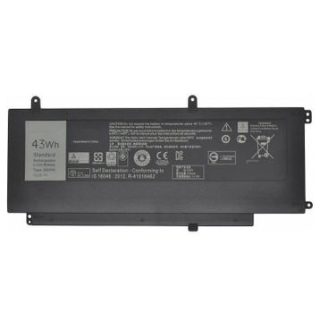 Dell D2VF9PXR51 Notebook Bataryası