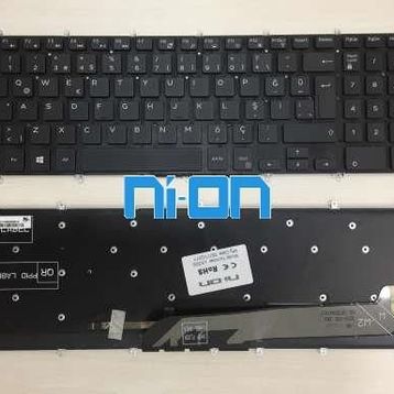 Dell Gaming Firelord 7566 Siyah Notebook Klavye