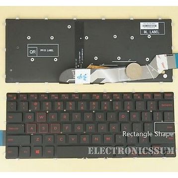 Dell Inspiron 14 Gaming 7467 Klavye