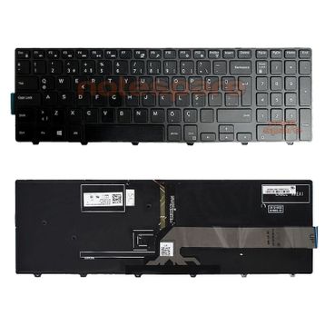 Dell Inspiron 17-5748 Siyah Notebook Klavye