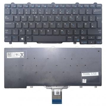 Dell Latitude 5280 5290 Siyah Notebook Klavye