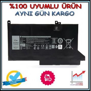 Dell Latitude 7480 7490 Notebook Bataryası