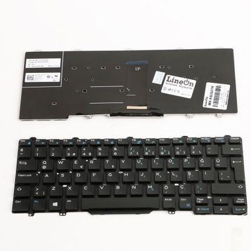 Dell Latitude E5450 Siyah Klavye