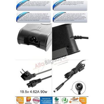 Dell Latitude E6220 E6230 E6320 E6330 90 Uyumlu Adaptör