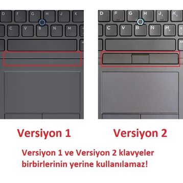 Dell Latitude P62G001 VER-1 Klavye