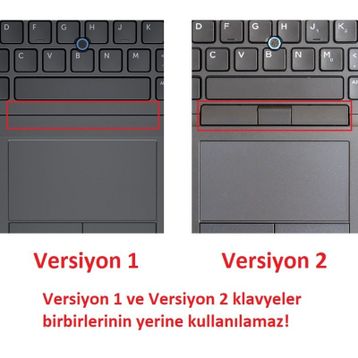 Dell Latitude P62G001 VER-1 Klavye