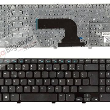 Dell MP-12F83US-698 MP-12F86TQ-698 Notebook TR Siyah Uyumlu Klavye
