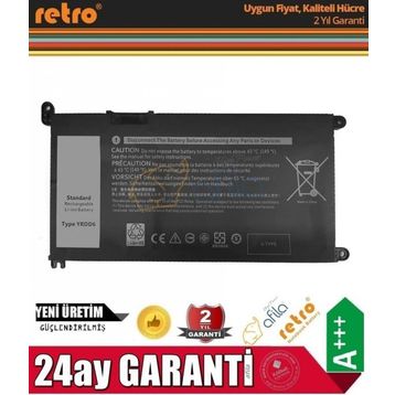 Dell P75F005 3584 Notebook Bataryası Pili