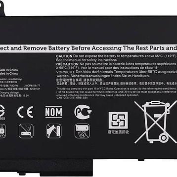 Dell Precision 3551 Laptop Bataryası