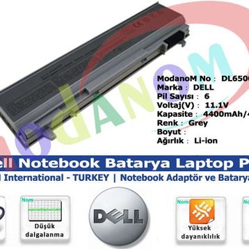 Dell Precision M4400 Uyumlu Batarya