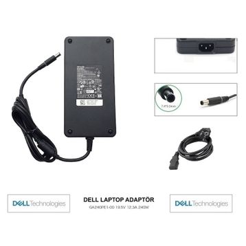 Dell U896K 19.5V 12.3A Adaptör