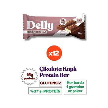 Delly 40 gr Glutensiz Orman Meyveli Protein Bar