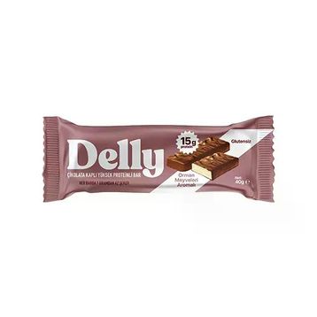 Delly 40 gr Glutensiz Orman Meyveli Protein Bar