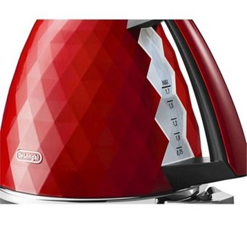 Delonghi KBJ2001-R Brillante 2000 W 1.7 lt Kapasiteli Su Isıtıcı Kırmızı