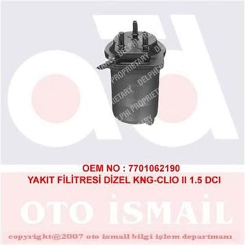 Delphi 7701061576 Mazot Filtresi