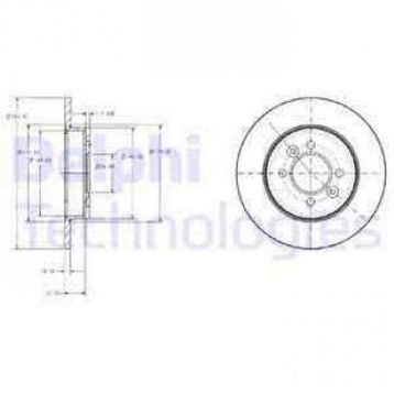 Delphi BG2694 Arka Fren Diski