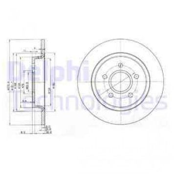 Delphi BG3897C Arka Dız Fren Diski