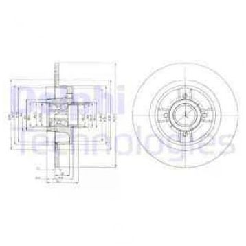 Delphi BG9029RS Arka Fren Diski