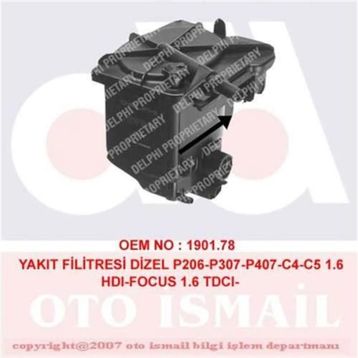 Delphi HDF939 Mazot Filtresi