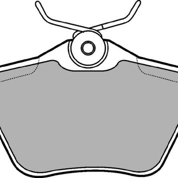 Delphi LP1018 Arka Fren Balatası