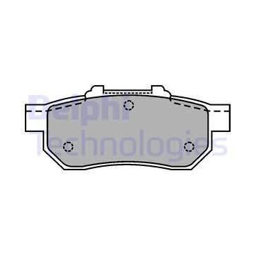 Delphi LP1456 Arka Fren Balatası