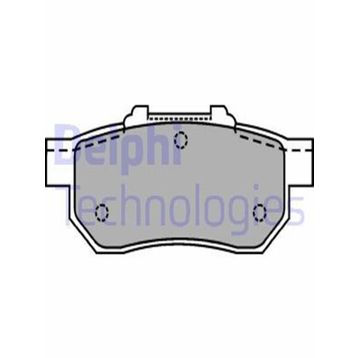 Delphi LP1456 Arka Fren Balatası