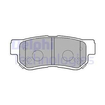 Delphi LP1539 Arka Fren Balatası