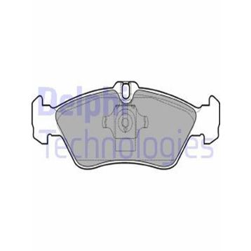 Delphi LP1596 Arka Fren Balatası