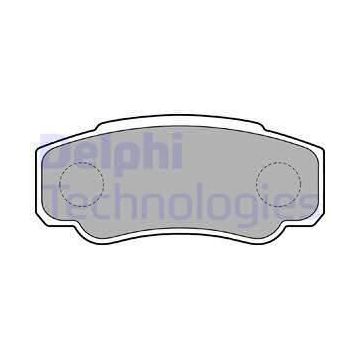 Delphi LP1790 Arka Fren Balatası