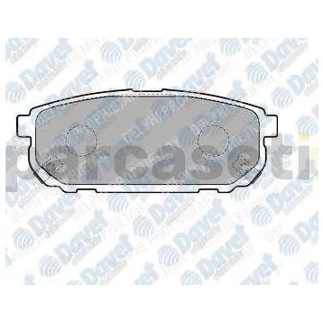 Delphi LP1850 Arka Fren Balatası